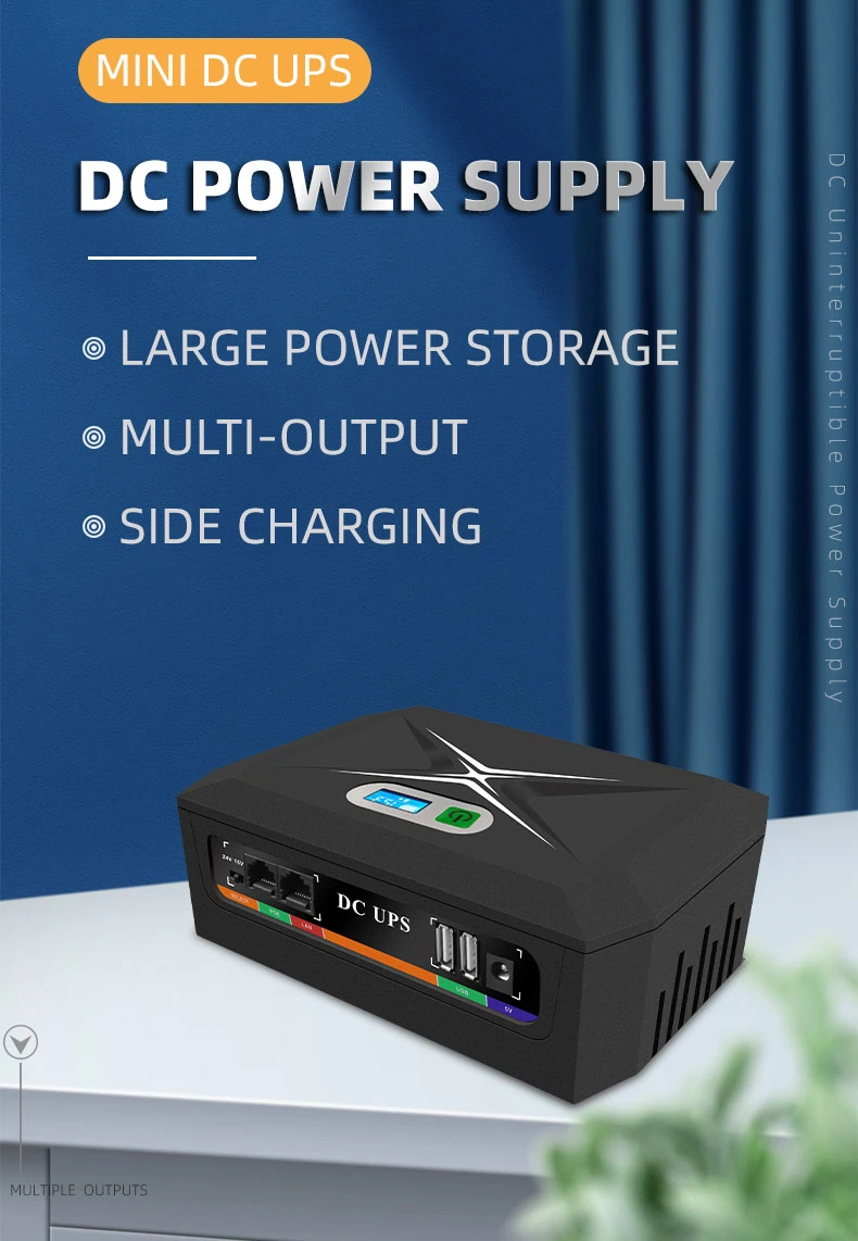 Best Price Mini UPS Power Supply Battery Backup for WiFi Router